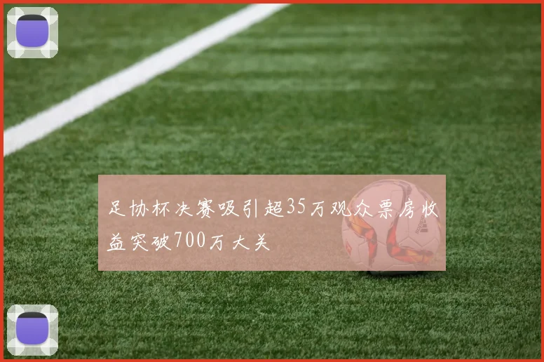 足协杯决赛吸引超35万观众票房收益突破700万大关